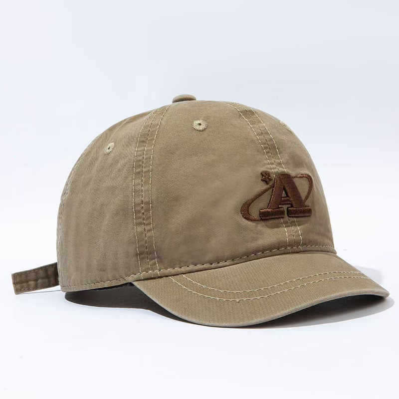 Men's Casual Embroidered Canvas Cap