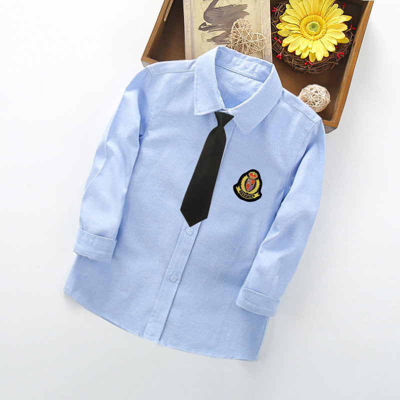 Women's Classic Shirt with Elegant Embroidery