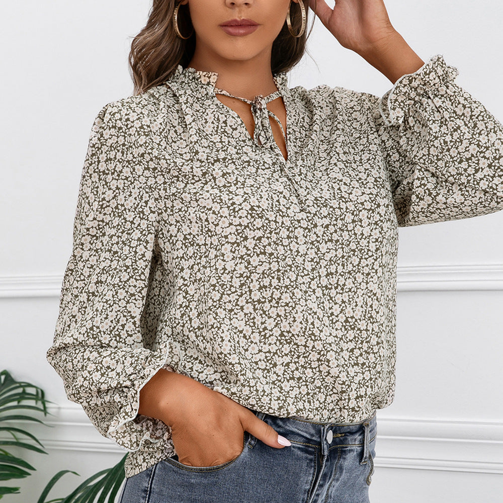 Women's Floral Print Blouse