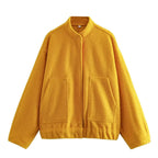 Women's Oversized Soft Wool-Blend Jacket