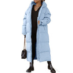 Women's Long Quilted Winter Jacket