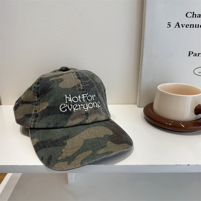 Men's Casual Cotton Embroidered Cap