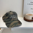 Men's Casual Cotton Embroidered Cap