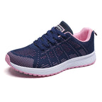 Breathable Women's Athletic Sneakers with Flexible Upper and Non-Slip Sole