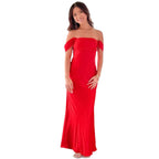 Women's Elegant Satin Evening Dress