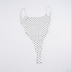 Women's High-Cut Polka Dot Swimsuit