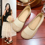Women's Breathable Summer Ballerinas with Elastic Sole