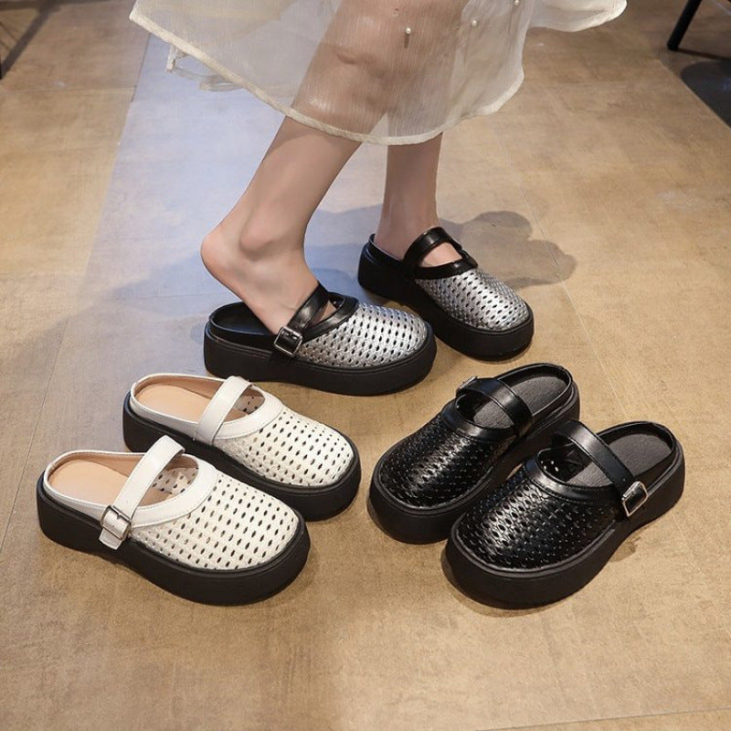 Women's Breathable Clogs with Adjustable Strap