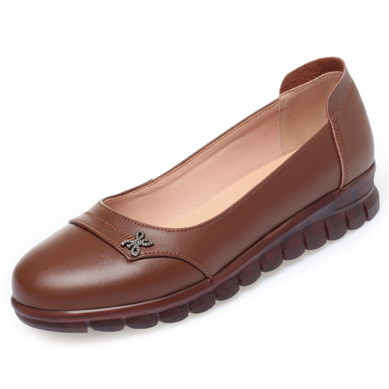 Women's Cushioned Ballet Flats with Embellishments