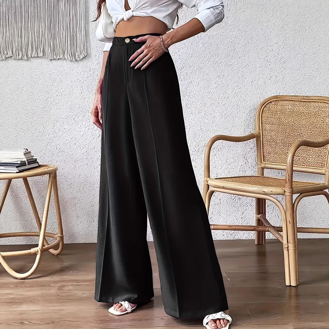 Elegant High-Waisted Palazzo Pants