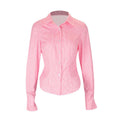 Women's Striped Fitted Blouse