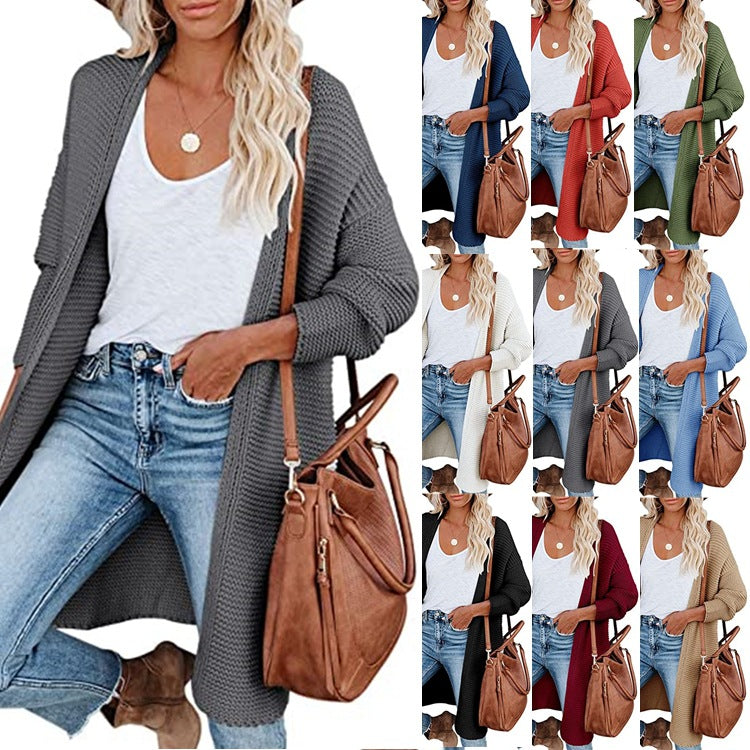 Women's Casual Oversized Chunky Knit Coat