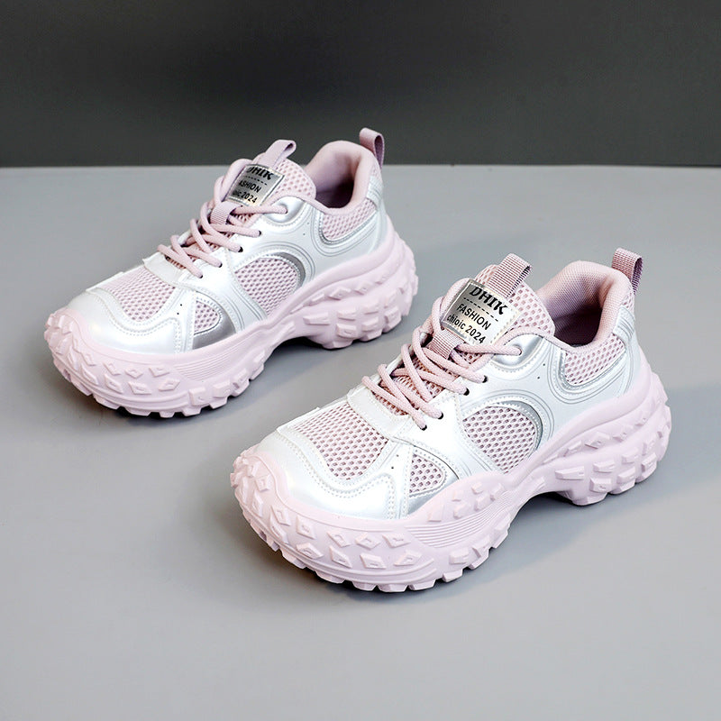 Women's Breathable Casual Sneakers with Cushioned Sole and Modern Running Design