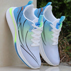 Women's Breathable Casual Sneakers with Flexible Cushioning Technology