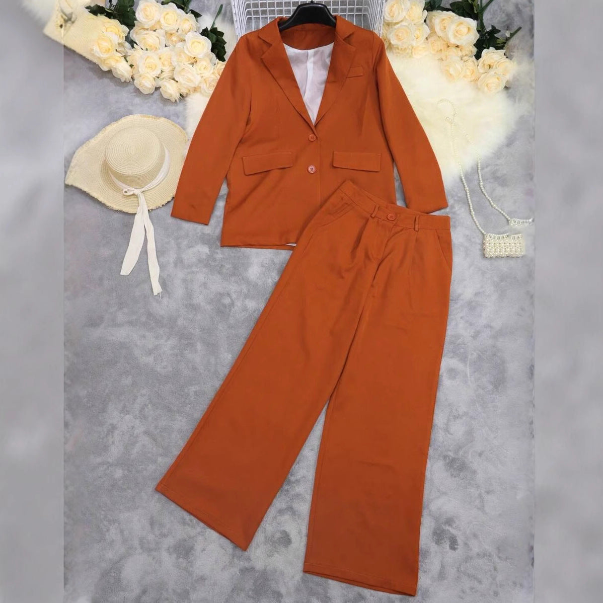 Women's Oversized Blazer Set