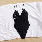 Women's Swimwear with Sparkling Star Decor