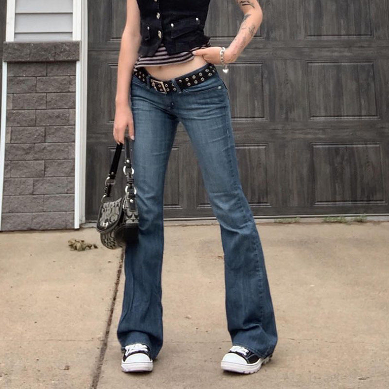 Women's Vintage-Style Flared Jeans