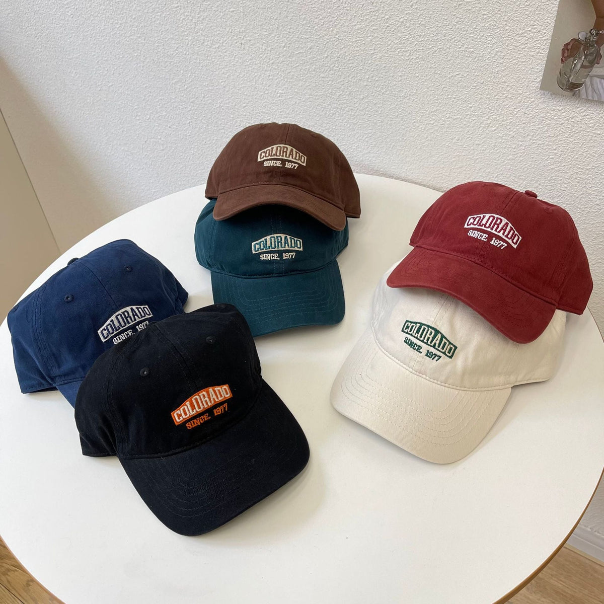 Men's Casual Cotton Adjustable Baseball Cap