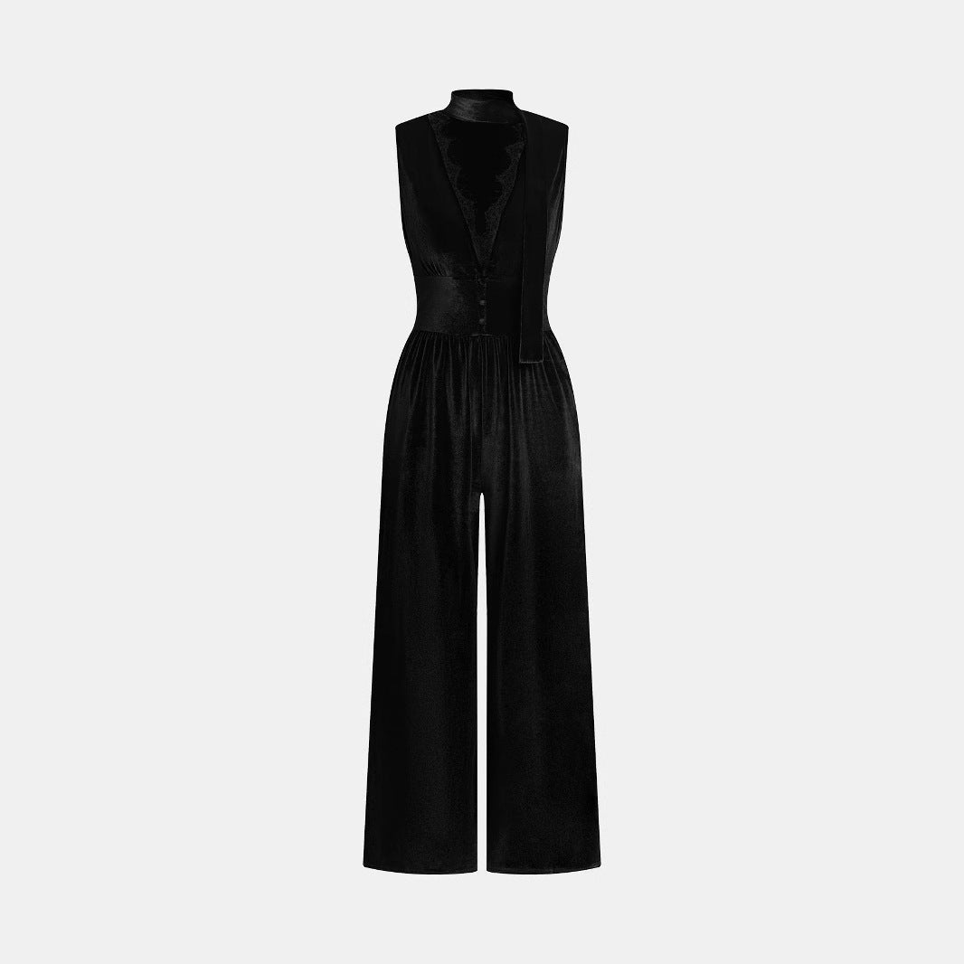 Elegant Wide-Leg Jumpsuit