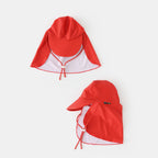 Women's Sun Protection Hat with Detachable Neck Cover