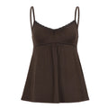 Women's Bustier Top with Lace Inserts