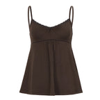 Women's Bustier Top with Lace Inserts