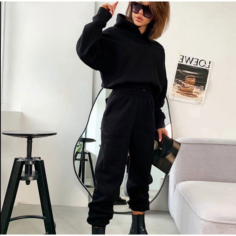 Women's Cozy Sweatshirt and Pants Set