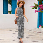 Women's Elegant Boho-Style Jumpsuit