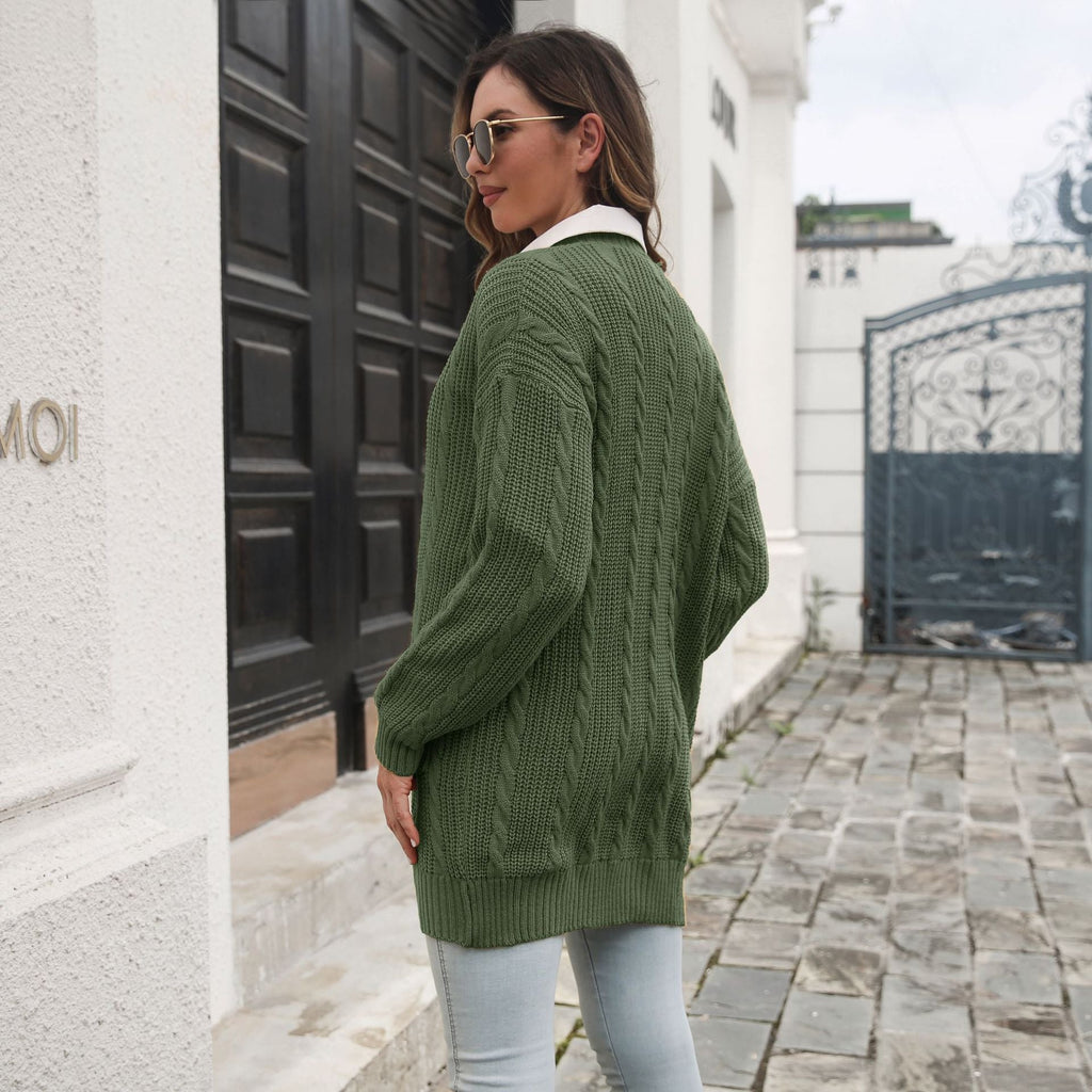 Women's Cable Knit Cardigan
