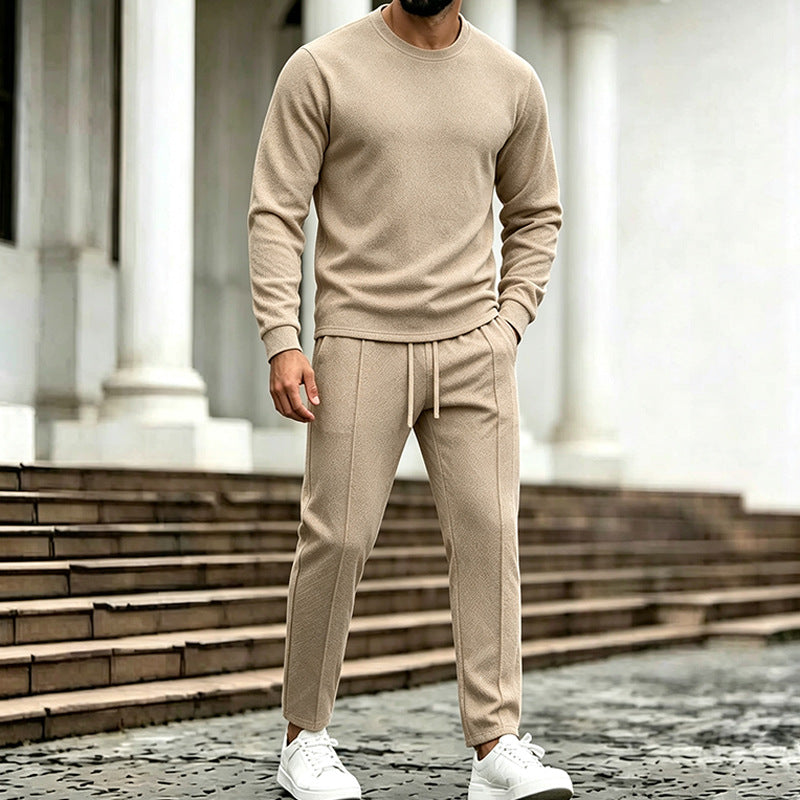 Men's Textured Lounge Set