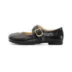 Women's Ballet Flats with Elegant Buckle Closure and Fashionable Shine
