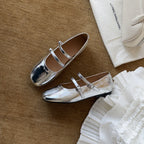 Women's Ballet Flats with Double Strap