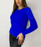 Women's Fluffy Fashion Sweater