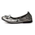 Women's Ballet Flats with Decorative Bow Accent and Non-Slip Sole