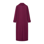 Women's Elegant Double-Breasted Coat with Modern Cut