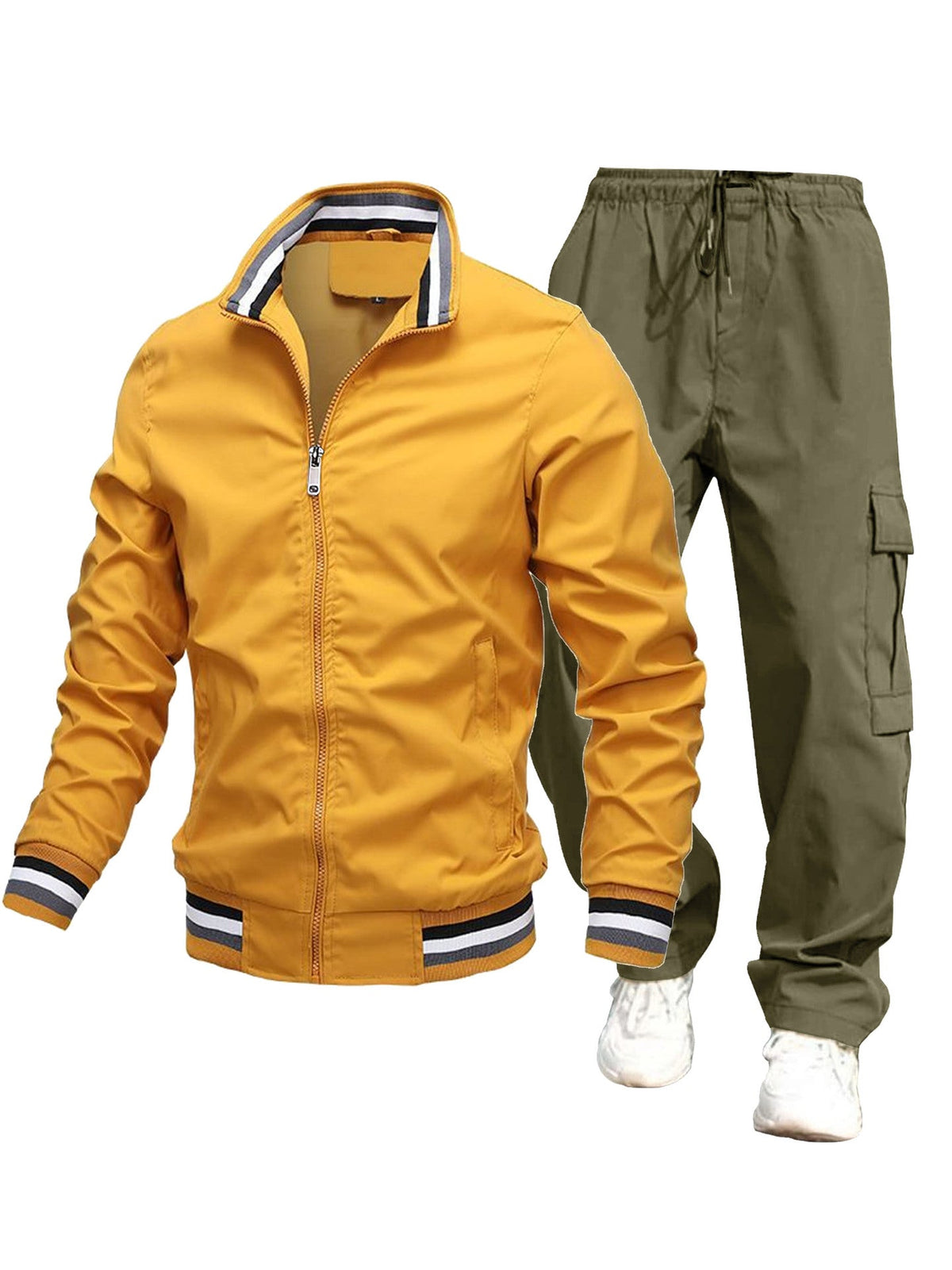 Men's Sports Jacket and Cargo Pants