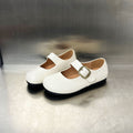 Women's Ballet Flats with Elegant Strap and Textured Upper