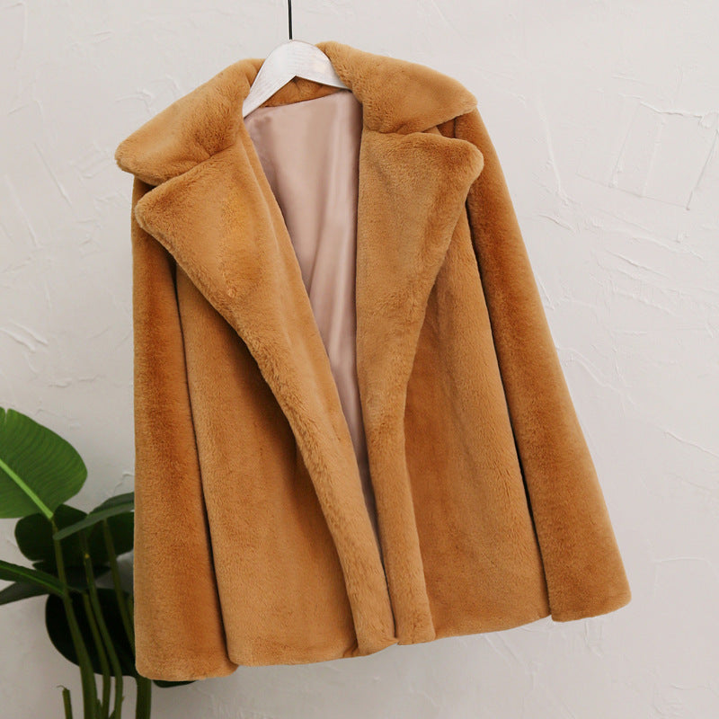 Women's Fluffy Cozy Coat