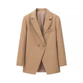 Elegant Oversized Double-Breasted Blazer