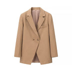 Elegant Oversized Double-Breasted Blazer