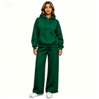 Women's Comfortable Oversized Hoodie and Wide Jogging Pants Set