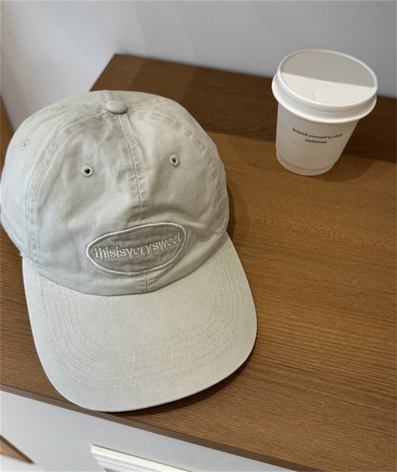 Men's Casual Distressed Cotton Baseball Cap