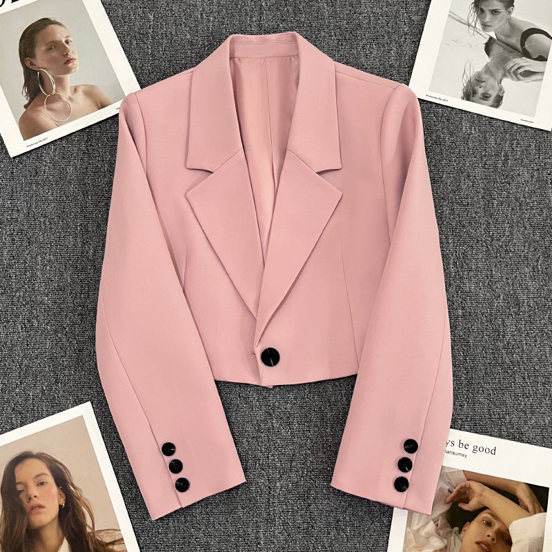 Women's Tailored Blazer with Elegant Lapels