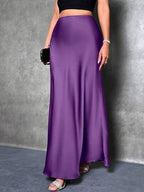 Women's Maxi Skirt with Flowing Cut
