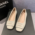Women's Ballet Flats with Elegant Strap and Comfortable Footbed