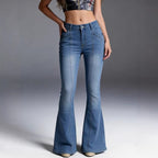 Women's High-Waisted Bootcut Jeans
