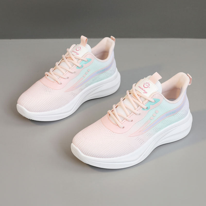 Women's Breathable Casual Sneakers with Modern Cushioning Technology