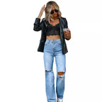 Women's Elegant and Casual Blazer Jacket
