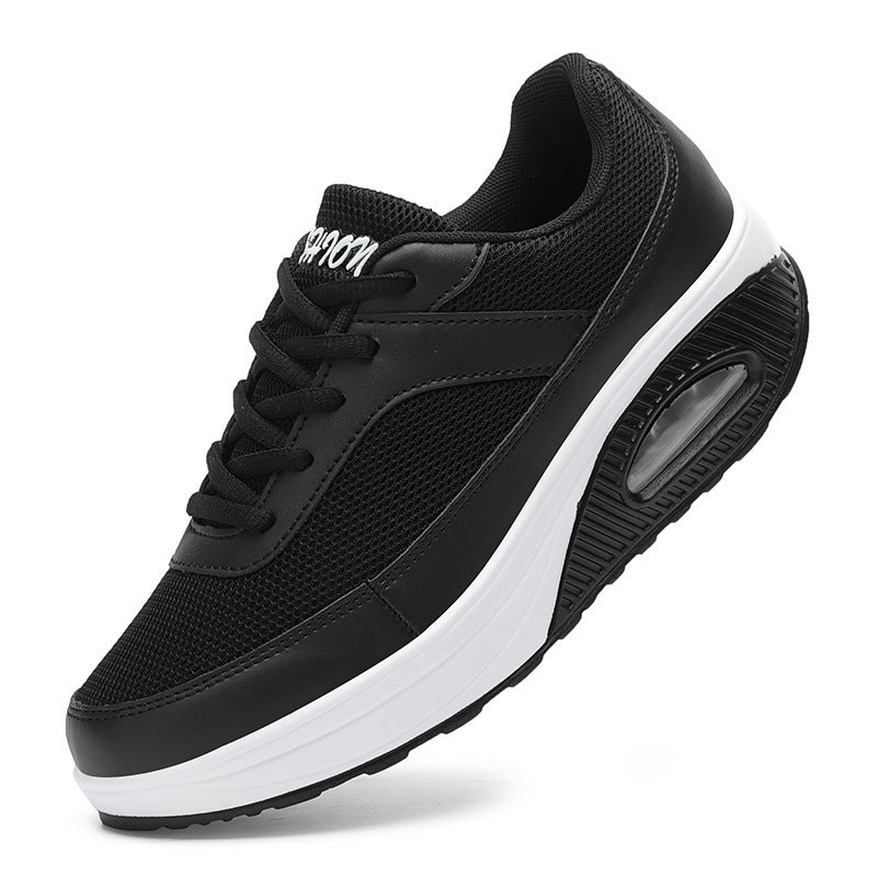 Women's Breathable Fitness Sneakers with Cushioned Air Sole