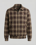 American Retro Reversible Plaid Jacket